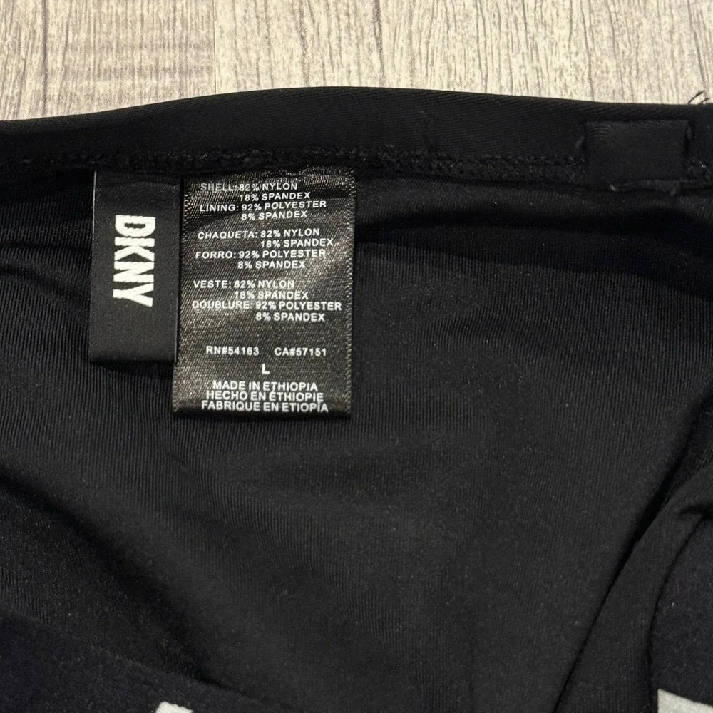 Like New! DKNY Black Strapless Swimsuit - Picture 4 of 4